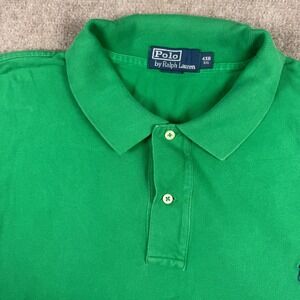 Polo Ralph Lauren Classic Fit Green Cotton Polo Shirt 4XB